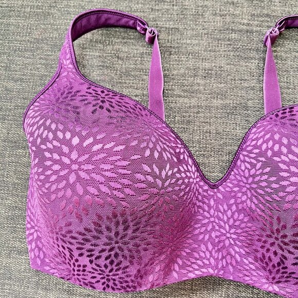 42DD Razzleberry Playtex Secrets Body Revelation Underwire Bra #4228 LNWOT - Picture 2 of 6
